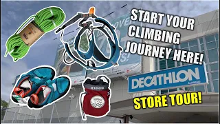 Decathlon Store Tour! Rock Climbing Section | Vlog #45