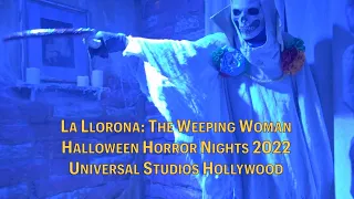 La Llorona The Weeping Woman Maze Complete Walk Through Halloween Horror Nights (2022)