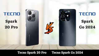 Tecno Spark 20 Pro Vs Tecno Spark Go 2024 - Full Comparison 2023