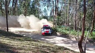 Rally Portugal 2023 ss11 - Takamoto Katsuta crash