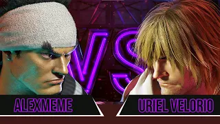 Uriel Velorio (Ken) vs Alexmeme (Ryu)