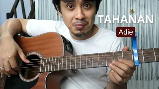 TAHANAN Adie (capo 3) plucking and chords guitar tutorial
