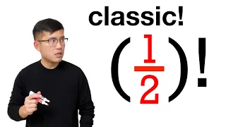 what is half factorial? (1/2)!=? via. Gamma function