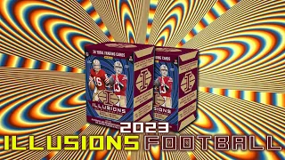 2023 Illusions Football Blaster Boxes Ripping Packs Chasing Rookies. Are they better than Mega Boxes