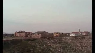 Time lapse of the landscape during a total solar ecplise in 2006 in Turkey