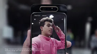 Samsung Galaxy A80 camera introduction