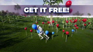 Easy Interactive Foliage Physics - FREE Unreal Asset!