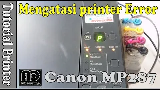 mengatasi printer tidak bisa nge print, Canon MP287
