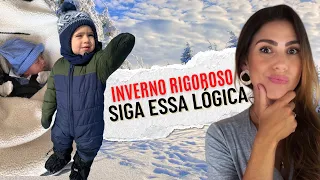 Como vestir crianças e bebês para inverno rigoroso (Canadá e afins) | Vida em Montreal