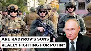 Chechen Commanders Babysitting Ramzan Kadyrov’s Teenage Sons On The Frontline? | Russia Ukraine War