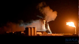 SpaceX Starhopper Preburner Test - July 15, 2019