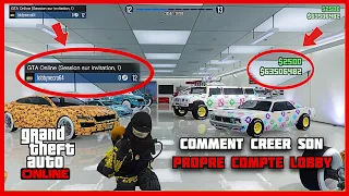 COMMENT CRÉER SON PROPRE COMPTE LOBBY FACILEMENT EN 2022 💲 SUR GTA 5 ONLINE ! ( NO FAKE ) 🤑