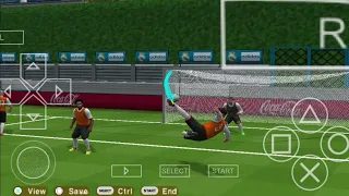 goal tutorial with acrobatic gesture | efootball  2024 ppsspp