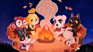 1 Hour of Relaxing Animal Crossing Night Music + Night Ambience Sounds