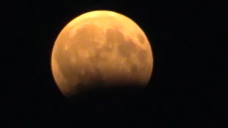 Лунное затмение Одесская область 7 августа 2017 г