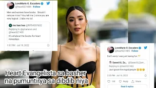 Heart Evangelista sa basher na pumuntirya sa dibdib niya #heartevangelista