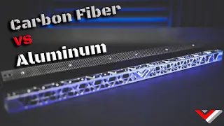 Carbon fiber VS Aluminum X beam