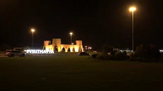 Hatta dubai night view