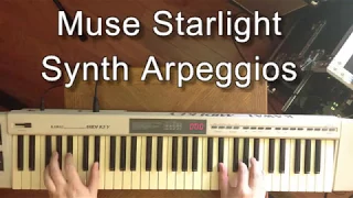 Muse Starlight Synth Arpeggios Tutorial with DSI Mopho