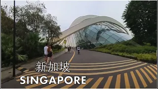 Cycling Around Marina Bay Area, Singapore | 骑自行车游览新加坡滨海湾地区