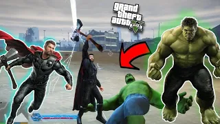 Thor Stormbreaker Vs Hulk In Gta 5