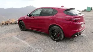 Alfa Stelvio Quadrifoglio over de Jebel Jais! VLOG #132