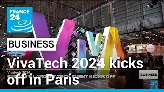 Paris's VivaTech trade fair opens with focus on AI • FRANCE 24 English