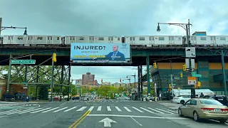 🚗🚗NYC Drive: Streets of the Bronx, EAST GUN HILL RD🚗🚗