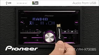 How To - FH-X731BT / FH-X730BS - MP3 and FLAC Playback from USB