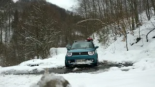 Suzuki Ignis off road, Jimny - mud and snow