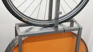 Continental Contact Urban Rolling Resistance Test (spin up video)