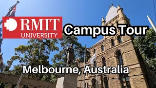 RMIT Melbourne Australia campus tour