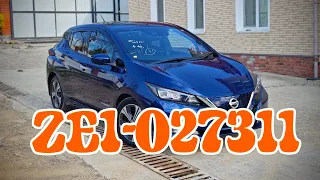 Обзор NISSAN LEAF ZE1-027311