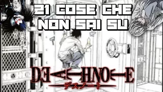 21 COSE CHE NON SAI SU DEATH NOTE!