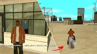 How To Get Into The Airport In GTA San Andreas #shorts