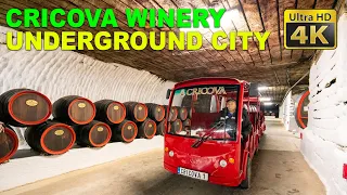 The Best of Moldova - Cricova Winery Full Underground City Sampling Tour