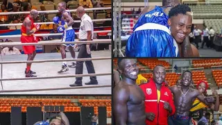 AFRICA Champ'- Wasswa Ssali Win Uganda's First Fight In Yaoundé,Defeats Kenya's Ethan Maina Irungu