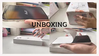 Unboxing iPhone 13 Starlight 128 GB