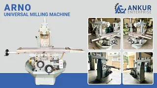 Universal Milling Machine - Arno (Italy) 1250 mm x 270 mm