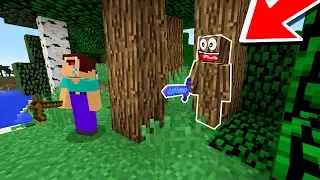 ¡¡ SKIN INVISIBLE !! | Soy Un Arbol Minecraft Challenge