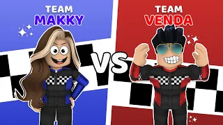 ZÁVOD VENDA VS MAKKY!😱 Roblox 🗼Tower of VenMakky! w/@VendaliRoblox​