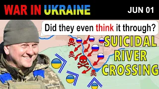 01 Jun: HORRIBLE PLANNING. Russians Crossed the River and Died | War in Ukraine Explained