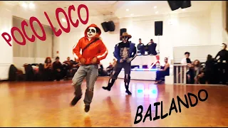 BAILANDO😍POCO LOCO🤩PAPÁ e HIJO👨‍👦😲