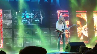 Megadeth Sweating Bullets LIVE- Greenville, SC