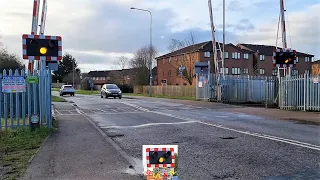 Cherry Hinton Bypass Level Crossing, Cambridgeshire