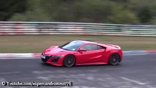 Honda Nsx Spotted at the Nurburgring Nordschleife!