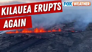 Eruption Of Hawaii's Kilauea Volcano Pauses But Scientists Warn Situation Can 'Change Quickly'