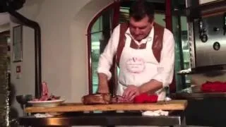 Dinner at Macelleria Cecchini with Dario Cecchini, "the Butcher of Panzano"