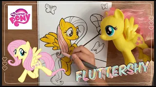 My Little Pony | Fluttershy | Coloring page | 마이리틀포니 플러터샤이 색칠해봐요!