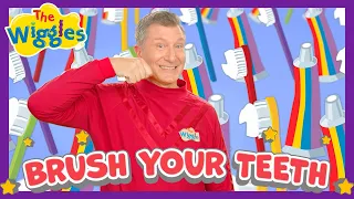 Brush Your Teeth 🪥 Kids Toothbrushing Song with The Wiggles